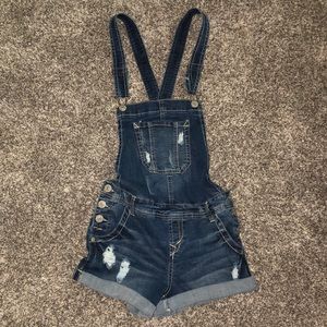 Wallflower Overall Shorts
